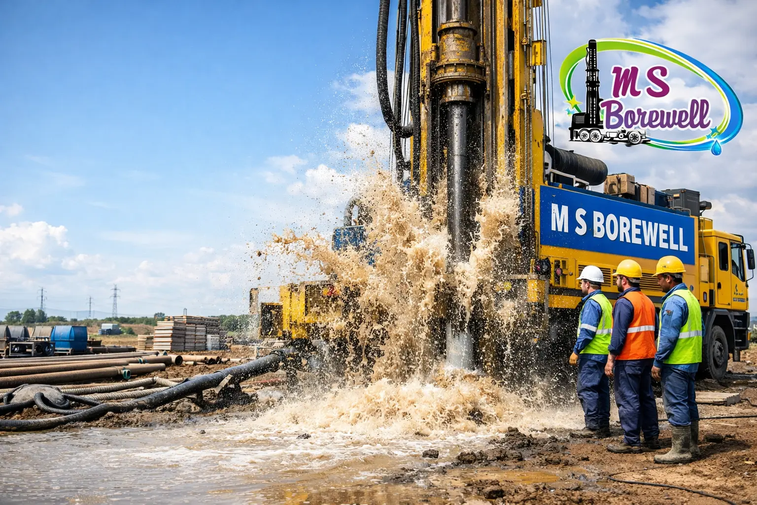 Borewell Drilling & Installation